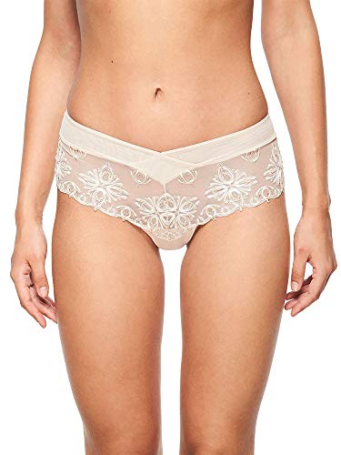 Chantelle Damen Champs Elysees Co Bas Shorty Degage Hipster, Elfenbein, EU im Sale