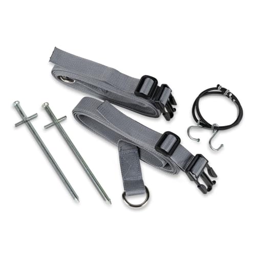 Kampa Dometic Storm Tie Down Kit Abspannset grau