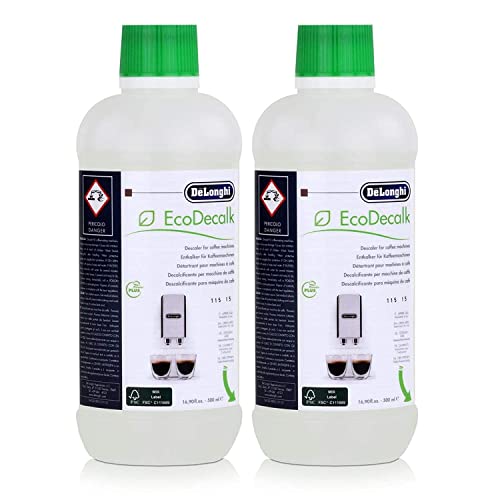 2 x DeLonghi EcoDecalk 500ml DLSC500