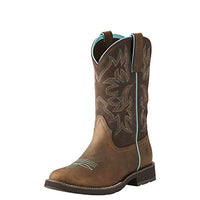 Thumbnail for ARIAT Damen Delilah Round Toe Westernstiefel, Distressed Brown/Fudge, EU im Sale