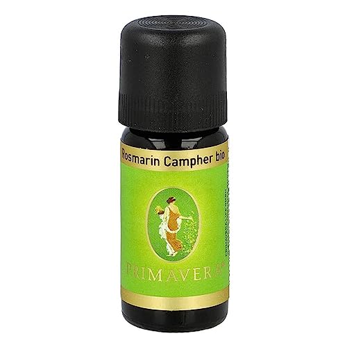 PRIMAVERA Rosmarin Campher BIO 100% naturreines Ätherisches Öl, 10 ml ätherisches Öl