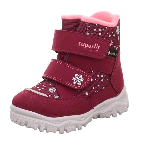 Superfit Mädchen HUSKY1 warm gefütterte Gore-Tex Stiefel, ROT/ROSA 5000 im Sale