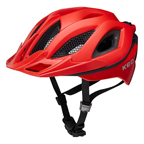 KED Spiri Two Fahrradhelm, Fiery red matt, L (55-61cm) im Sale