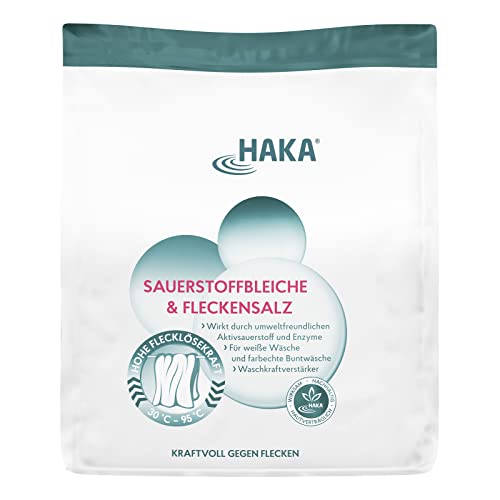 HAKA Sauerstoffbleiche & Fleckensalz, 1,5 kg, Waschmittelzusatz, Fleckenlöser