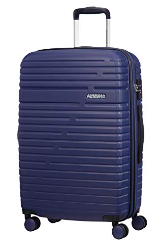 American Tourister Aero Racer Spinner 68 Expandable - 3.6 Kg Koffer, 68 cm, 75.5 Liter, Nocturne Blue im Sale