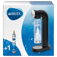 Thumbnail for BRITA Wassersprudler sodaONE schwarz inkl. CO2-Zylinder und BPA-freier PET-Flasche | Macht aus Leitungswasser prickelndes Sprudelwasser (bis zu 60l pro Zylinder)