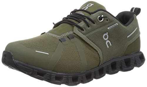 On Running Herren Cloud 5 Waterproof Laufschuhe, Hellgrau Mischung, 40 EU