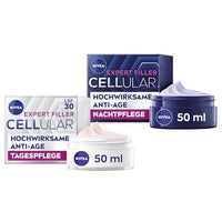 Thumbnail for NIVEA Cellular Expert Filler Hyaluron Set mit Anti-Age Tagespflege und Nachtpflege, extra straffende Gesichtspflege, Hautpflege mit Hyaluronsäure (50 ml) im Sale