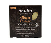 Thumbnail for ahuhu organic hair care Ginger Orange festes SHAMPOO 50g