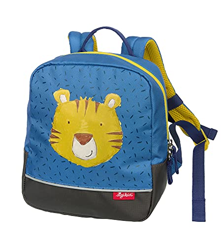 Sigikid Unisex Kinder Mini Tiger Backpack Kinderrucksack, Blau/Tiger, 23x20x10 cm EU im Sale