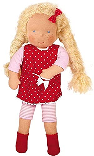 Käthe Kruse 38026 - Waldorfpuppe Amelie 38 cm, rot