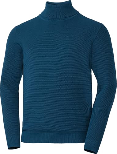 Otto Kern Pullover Herren, Rollkragenpullover aus 100% Baumwolle, Strickpullover, Pulli Herren mit luxuriöser Reiskorn-Optik, zeitlos & hochwertig, Petrol, Gr. im Sale