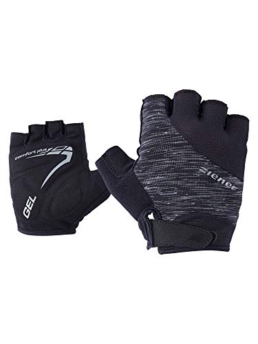 Ziener Erwachsene CENIZ Fahrrad-/Mountainbike-/Radsport-Handschuhe | Kurzfinger - atmungsaktiv/dämpfend, black melange, 9,5 im Sale