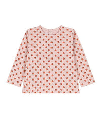 Thumbnail for Petit Bateau Baby Mädchen Langarm-T-Shirt, Rosa Saline / Mehrfarbig, 6 Monate im Sale