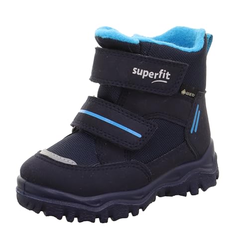 Superfit Jungen - Schuhe HUSKY1 Boot, Modern, BLAU/HELLBLAU 8010, 27 im Sale