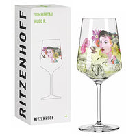 Thumbnail for RITZENHOFF 2931007 Aperitifglas 500 ml - Serie Sommertau - Motiv Nr. 7 mit NIxe & Blumen - Made in Germany im Sale