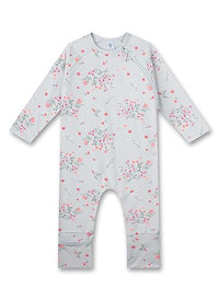 Thumbnail for Sanetta Mädchen-Overall Blau | Praktischer und bequemer Strampler aus weicher Bio-Baumwolle für Mädchen. | Babyoverall Größe 062 im Sale