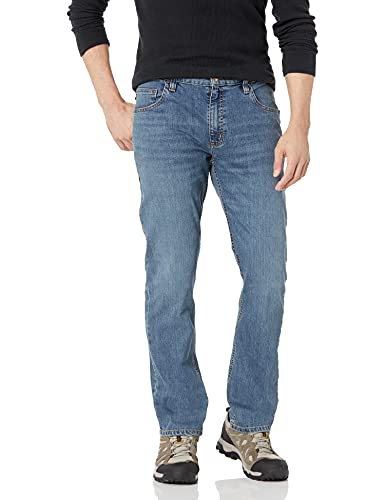 Carhartt Unisex Rugged Flex Relaxed Fit Low Rise 5-Pocket Tapered Jeans, Arcadia, 32W / 32L EU im Sale