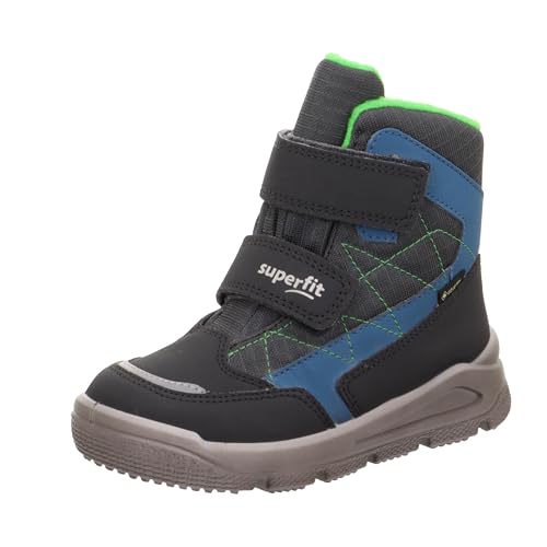 Superfit Jungen MARS warm gefütterte Gore-Tex Stiefel, GRAU/GRÜN 2010 im Sale