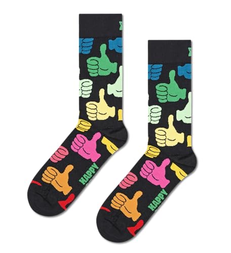 Happy Socks Unisex Big Thumbs Up Sock, 41-46