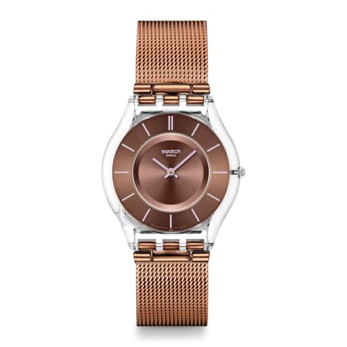 Swatch Montre Femme Skin Mocha In Mind im Sale