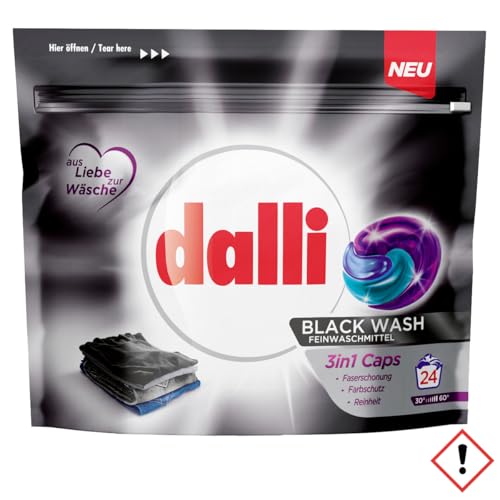 Dalli Black Wash 3in1 Caps 24W im Sale