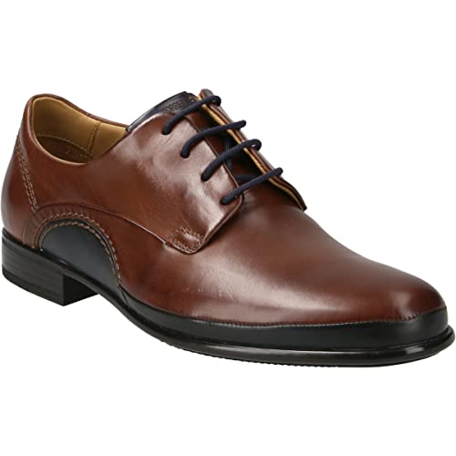 Galizio Torresi Schnürschuhe 419030 V19944, Glattleder, Braun, Herren EU 46 im Sale