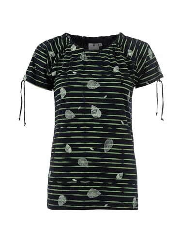 s'questo Shirt 1/2 T-Shirt, femininer Print, grün Navy Soquesto Kollektion Vitamin Sea im Sale