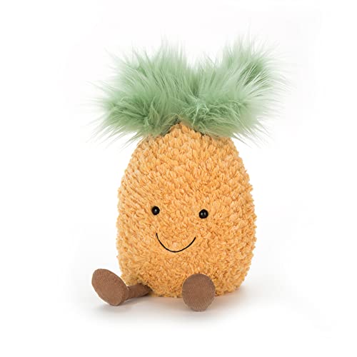 Jellycat Jelly Cat Plüschtier Ananas, weich, Mehrfarbig A2P