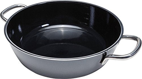 Silit Professional Servier-Schmorpfanne 24 cm, Bräter, Schmortopf 2,7l, Silargan Funktionskeramik, hoher Rand, Induktion, schwarz im Sale