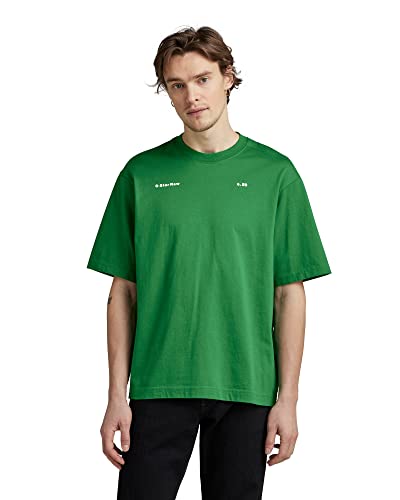 G-STAR RAW Herren Unisex Boxy Base T-Shirt, Grün (jolly green D23218-C336-D608), M