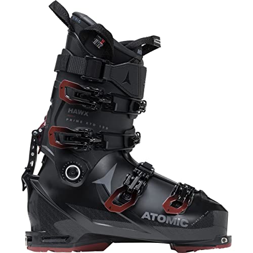 ATOMIC Unisex HAWX Prime XTD 130 Ct Skischuhe, Schwarz (Black Rust), 49 EU