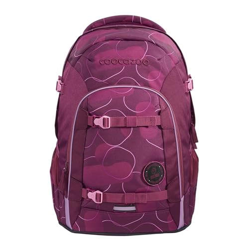 coocazoo Schulrucksack Joker „Blue Motion“, blau, ergonomischer & anpassbarer Tornister, höhen- & größenverstellbar, mit Brustgurt & Hüftgurt, ab der 3. Klasse im Sale