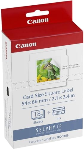 Canon KC-18 IS 5 x 5cm Sticker-Papier für Selphy Drucker