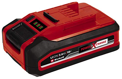 Original Einhell 18V 3,0 Ah Power X-Change PLUS (18V Akku, universell verwendbar für alle PXC-Geräte, ohne Selbstentladung, 3-Stufen-LED Ladestandskontrolle, angepasste Ladezyklen, ohne Ladegerät) im Sale