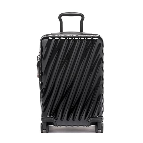 TUMI - 19 Grad internationaler erweiterbarer Handgepäckkoffer mit 4 Rädern – Hartschalenkoffer – 55,4 x 35,6 x 22,9 cm, Schwarz, Einheitsgröße, 19 Grad Polycarbonat, international, erweiterbar, 4