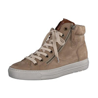 Thumbnail for Paul Green Damen, Frauen High-Top Sneaker,Sneaker-Stiefel,mid Cut,Halbschuhe,straßenschuhe,Strassenschuhe,Sportschuhe,Beige (JA),39 EU / 6 UK im Sale