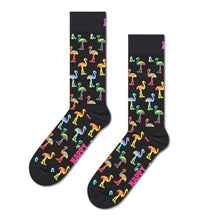 Thumbnail for Happy Socks Unisex Flamingo Sock, Blau-rot-gelb, 36-40 EU im Sale