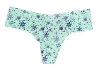 Thumbnail for Victoria's Secret No Show Thong Panties für Damen, Blau, im Sale