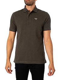 Thumbnail for Barbour Herren Tartan Pique Poloshirt, Grün, im Sale