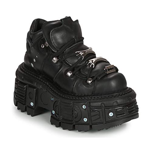 New Rock Milo Stiefelletten/Boots Hommes Schwarz - 39 - Boots im Sale