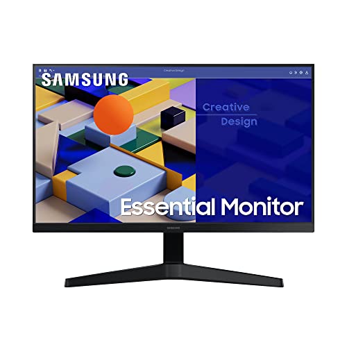 Samsung S31C Essential Monitor S27C314EAU, 27 Zoll, IPS-Panel, Full HD-Auflösung, Eco Saving Plus, AMD FreeSync, 5 ms Reaktionszeit, Bildwiederholrate 75 Hz, Schwarz im Sale