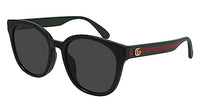 Thumbnail for GUCCI Womens GG0855SK Sunglasses, Black-Green-Grey, 56 im Sale