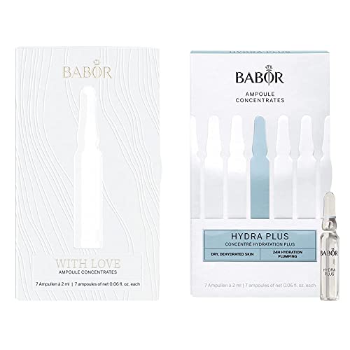 Babor Geschenkset mit verschiedenen Serum Ampullen, Für Feuchtigkeit, 7 x 2 ml & Hydra Plus, Serum Ampullen für das Gesicht, Mit Hyaluronsäure für intensive Feuchtigkeit, Vegane Formel, 7 x 2 ml im Sale