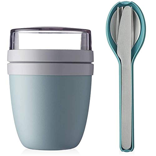 Mepal Lunchpot Plus Besteckset Frühstücksset to Go Becher (Nordic Green) im Sale