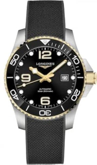 Thumbnail for Longines HydroConquest Automatik-Herrenuhr, 43 mm, Schwarz, Schwarz im Sale