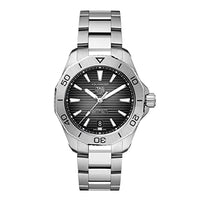 Thumbnail for Tag Heuer Aquaracer Herren-Armbanduhr, automatisch, schwarzes Zifferblatt, WBP2110.BA0627 im Sale