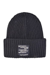 Thumbnail for Smith & Soul Knitted HAT with Patch Black - One Siz im Sale