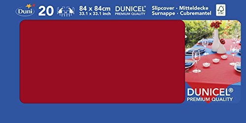 Dunicel-Mitteldecke 84x84cm rot 20 St VE=1