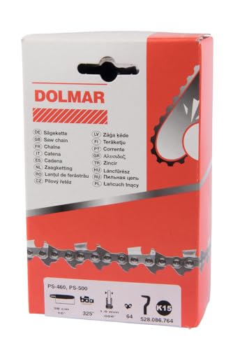 Makita Dolmar Sägekette 325 1,5 mm 64 Glieder Halbmeißel